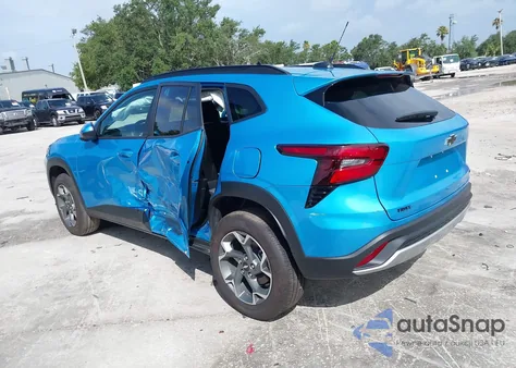 2025 Chevrolet Trax 1Lt из США, поврежденный, VIN KL77LHEP4SC203207